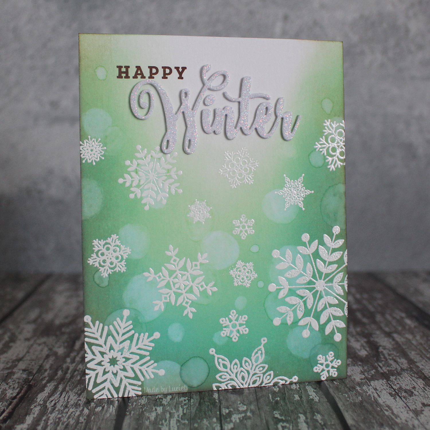 Merry Making – Day 1 Holiday Backgrounds | LucieG Cards